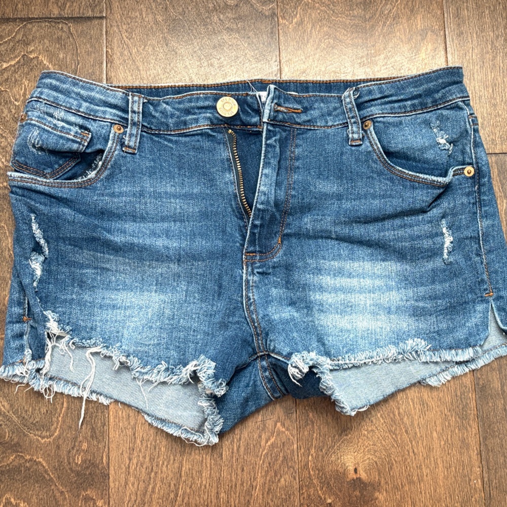 STS Blue Distressed Denim Shorts